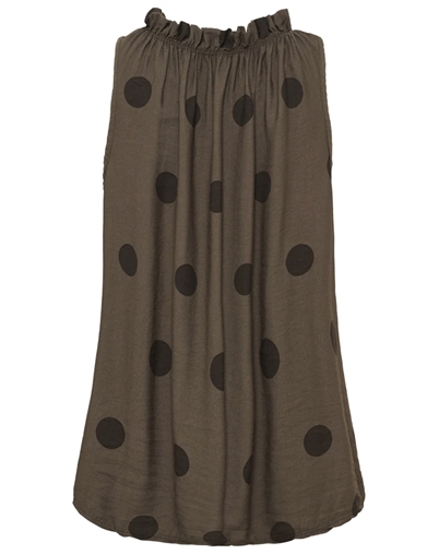 Marta du Chateau - MDCLucina Top - Brown